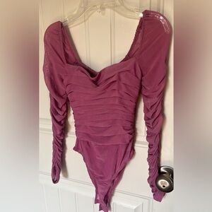 Princess Polly pink body suit